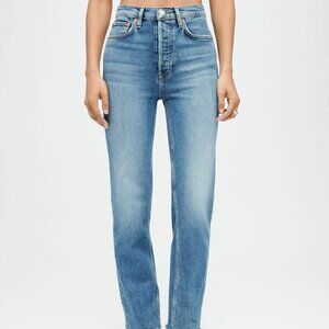 Re/Done 70s Stove Pipe Jean